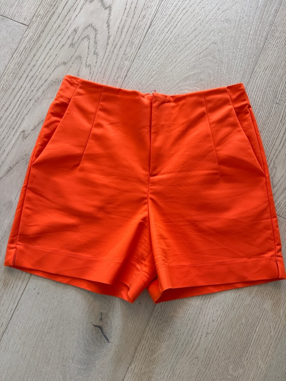Orange No Waist Short